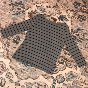 Long sleeve striped shirt